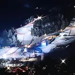 Hocheckhuette On Of The Hahnenkamm Mountain * Kitzbühel