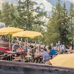 Hocheckhuette On Of The Hahnenkamm Mountain Kitzbühel