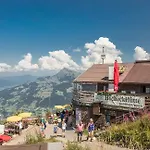 Inn Hocheckhuette On Of The Hahnenkamm Mountain Kitzbühel