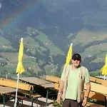 Hocheckhuette On Of The Hahnenkamm Mountain Kitzbühel