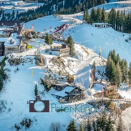 Hocheckhuette On Of The Hahnenkamm Mountain Kro *