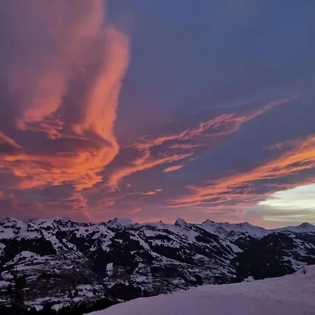 Hocheckhuette On Of The Hahnenkamm Mountain Kro *