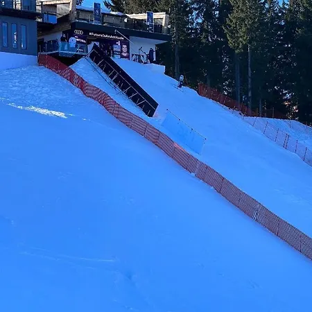 Hocheckhuette On Of The Hahnenkamm Mountain Gasthof Kitzbühel
