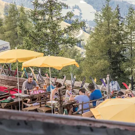 Hocheckhuette On Of The Hahnenkamm Mountain Kitzbühel