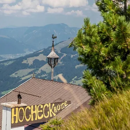 Hocheckhuette On Of The Hahnenkamm Mountain Kitzbuhel