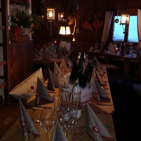 Hocheckhuette On Of The Hahnenkamm Mountain