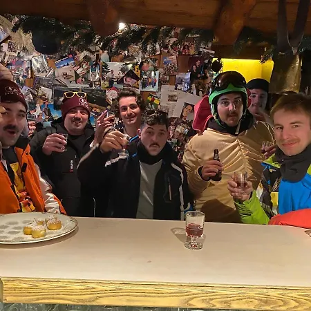 Gasthof Hocheckhuette On Of The Hahnenkamm Mountain *