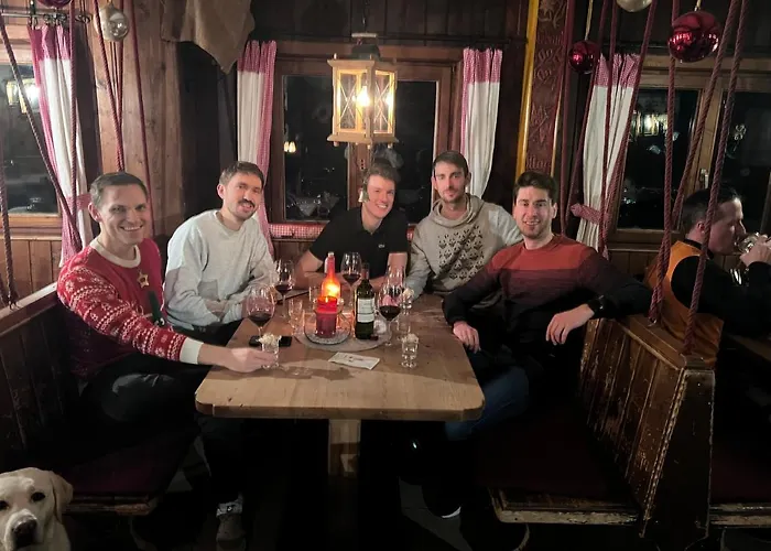 Hocheckhuette On Of The Hahnenkamm Mountain *