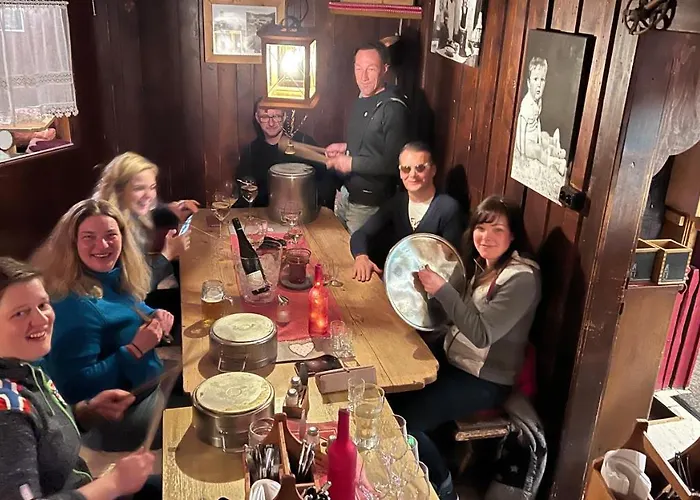 Hocheckhuette On Of The Hahnenkamm Mountain Kitzbühel