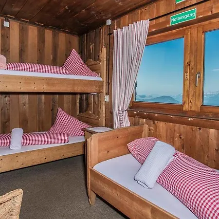 Hocheckhuette On Of The Hahnenkamm Mountain *