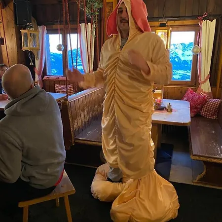 Hocheckhuette On Of The Hahnenkamm Mountain * Kitzbühel